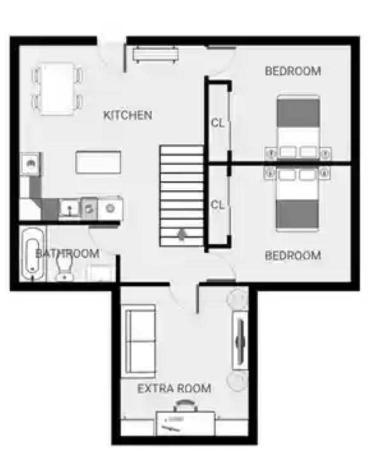 Tacoma 2 Bedrooms 1 Baths Sleep 5 With Compact Kitchen מראה חיצוני תמונה